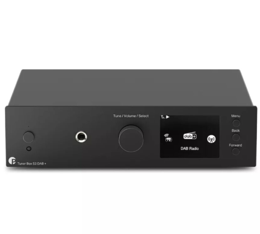 Pro-Ject Tuner Box S3 DAB+ (czarny). Tuner radiowy.