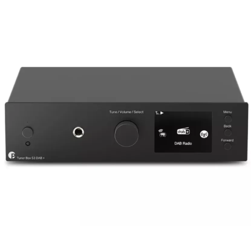 Pro-Ject Tuner Box S3 DAB+ (czarny). Tuner radiowy.