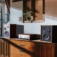 Wharfedale Super Denton (orzech). Kolumny podstawkowe. - 7