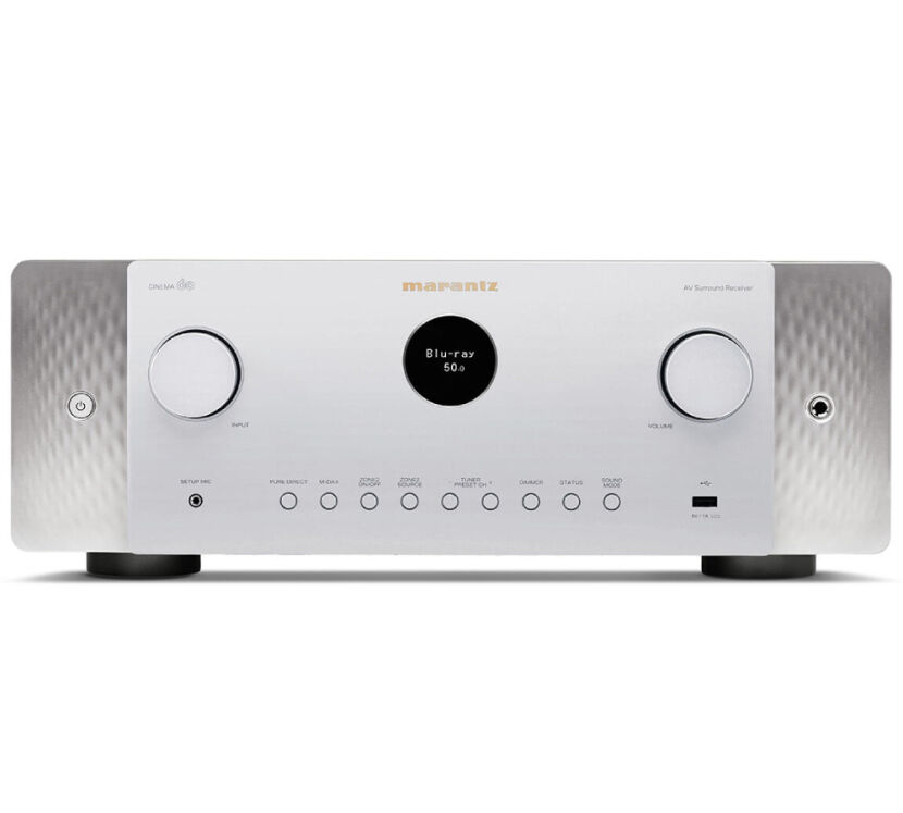 Marantz CINEMA 60 (srebrny). Amplituner kina domowego.