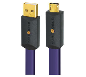 Wireworld Ultraviolet 8 (U2AM) 1.0m. Przewód USB 2.0 A-Micro B.