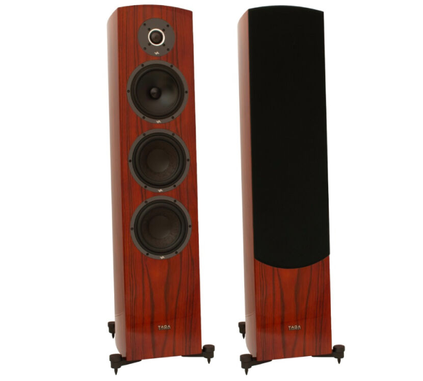 Taga Harmony Diamond F-100 v.3 (orzech afrykański - połysk). Kolumny podłogowe.