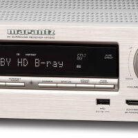 Marantz NR1510 (srebrno-złoty). Ultracienki amplituner kina domowego. - 6