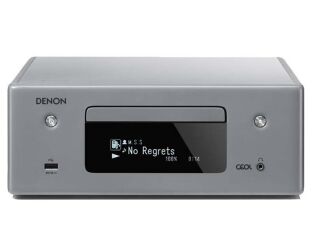Denon RCDN-10 (szary). Sieciowy amplituner stereo.