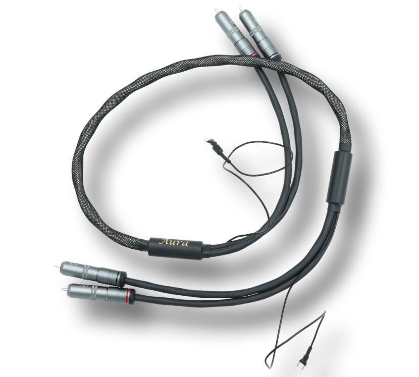 Esprit Aura X. Przewód gramofonowy 2xRCA-2xRCA (1.2m).