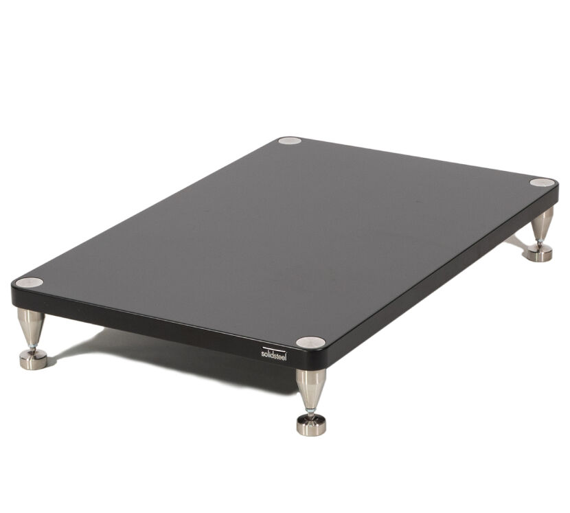 Solidsteel HY-LC (czarny). Stolik audio pod wzmacniacz.