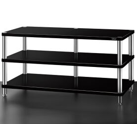 Solidsteel HW-3XL (czarny połysk). Stolik audio.