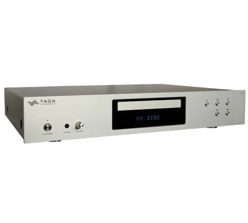 Taga Harmony TCD-30 (srebrny). Odtwarzacz płyt CD.