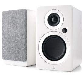 Argon Audio Forte A4 MK2 (biały). Aktywne kolumny podstawkowe.