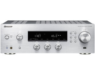 Pioneer SX-N30AE (srebrny). Sieciowy amplituner stereo.