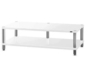 Solidsteel HW-2L (biały połysk). Stolik audio.