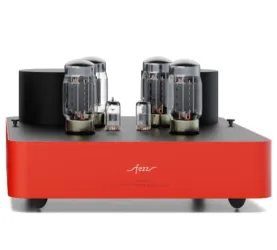 Fezz Audio Olympia Mono Power Amplifier EVO (burning red). Monofoniczna lampowa końcówka mocy.