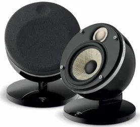 Focal DOME FLAX (czarny). Kolumna podstawkowa.