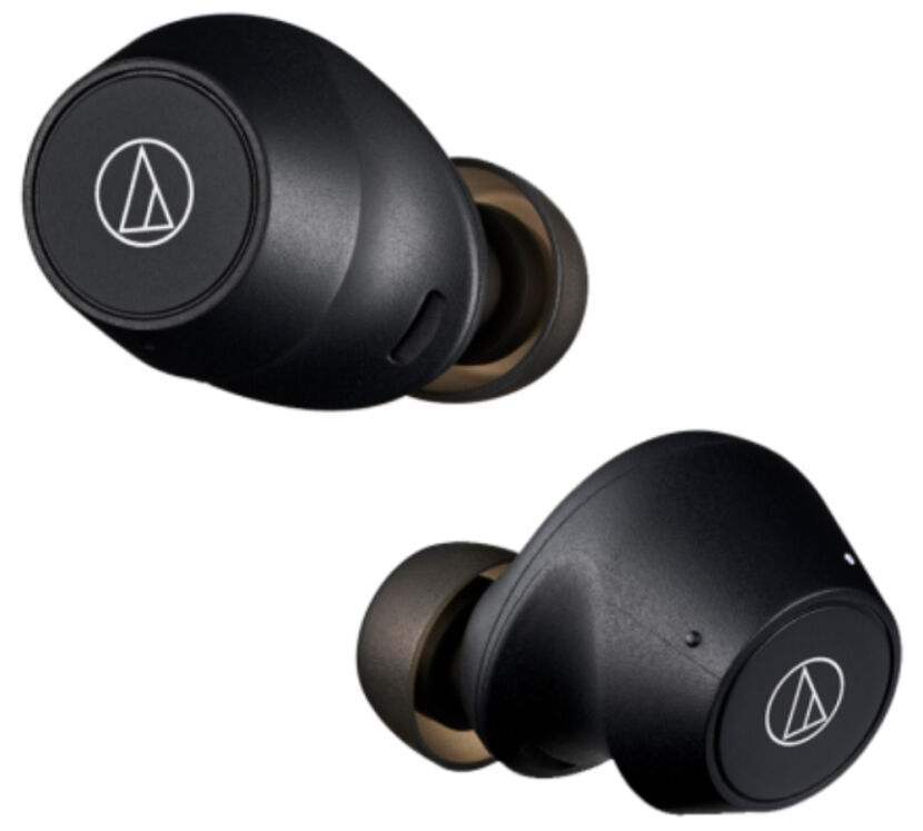 Audio-Technica ATH-CKS30TW+ (czarny). Bezprzewodowe słuchawki douszne.