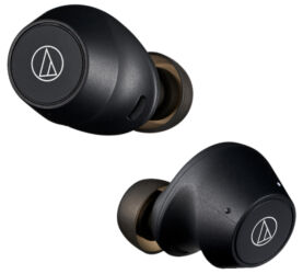 Audio-Technica ATH-CKS30TW+ (czarny). Bezprzewodowe słuchawki douszne.
