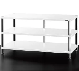 Solidsteel HW-3XL (biały połysk). Stolik audio.