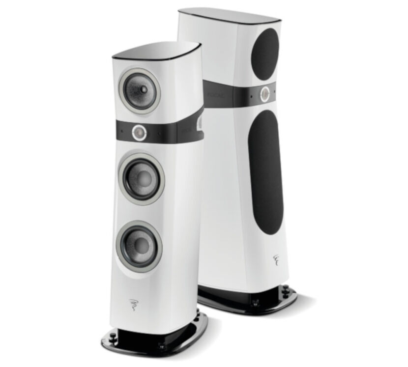 Focal Sopra N°2 (carrara white). Kolumny podłogowe.