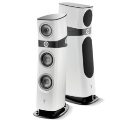 Focal Sopra N°2 (carrara white). Kolumny podłogowe.