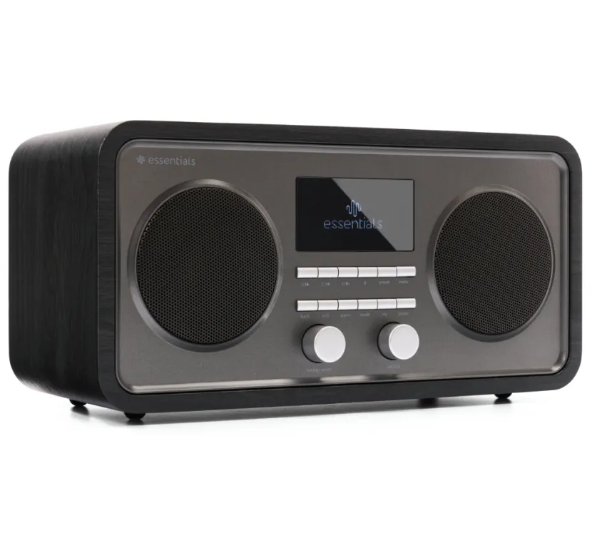 Essentials Radio 3 (czarny). System muzyczny.