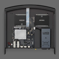 Lumin L2 8TB SSD (srebrny). Serwer muzyczny / switch audio. - 3