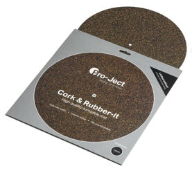 Pro-Ject Cork & Rubber it. Mata gramofonowa (1mm).