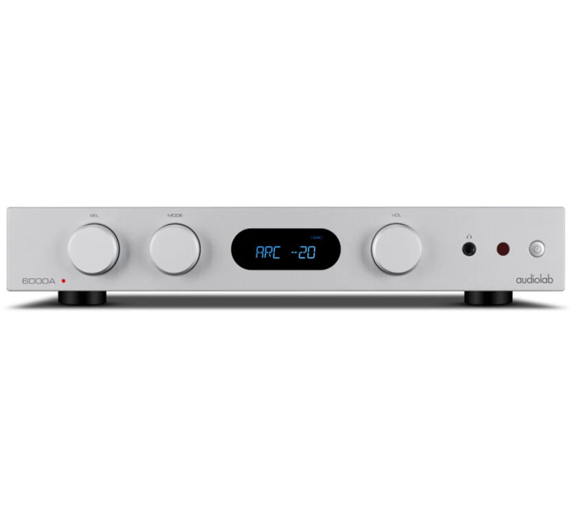 Audiolab 6000A MKII (srebrny). Zintegrowany wzmacniacz stereo.