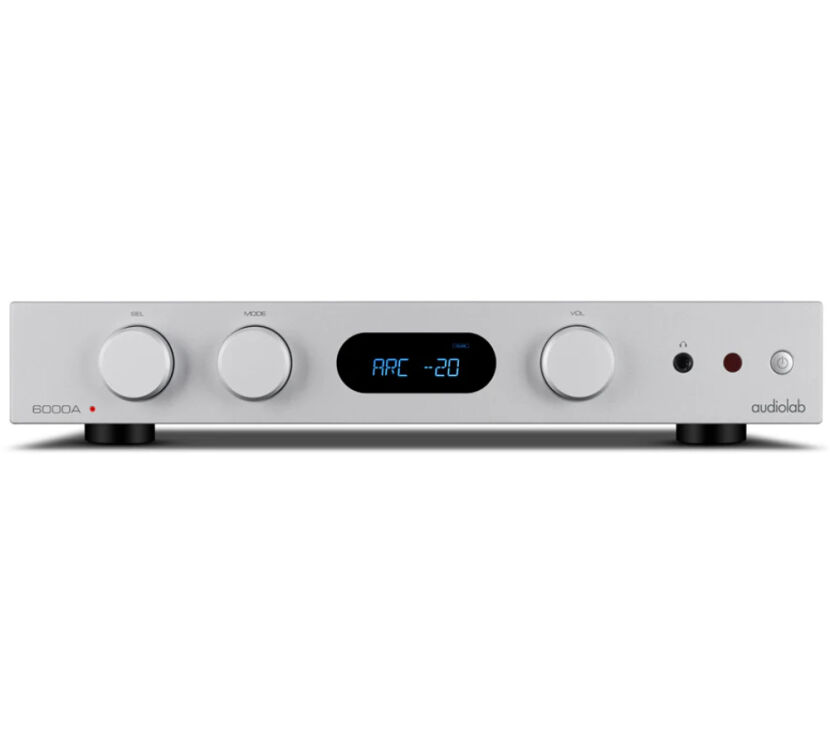Audiolab 6000A MKII (srebrny). Zintegrowany wzmacniacz stereo.