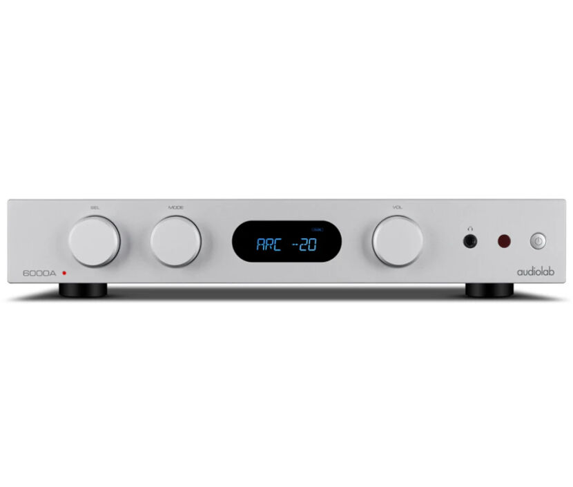 Audiolab 6000A MKII (srebrny). Zintegrowany wzmacniacz stereo.