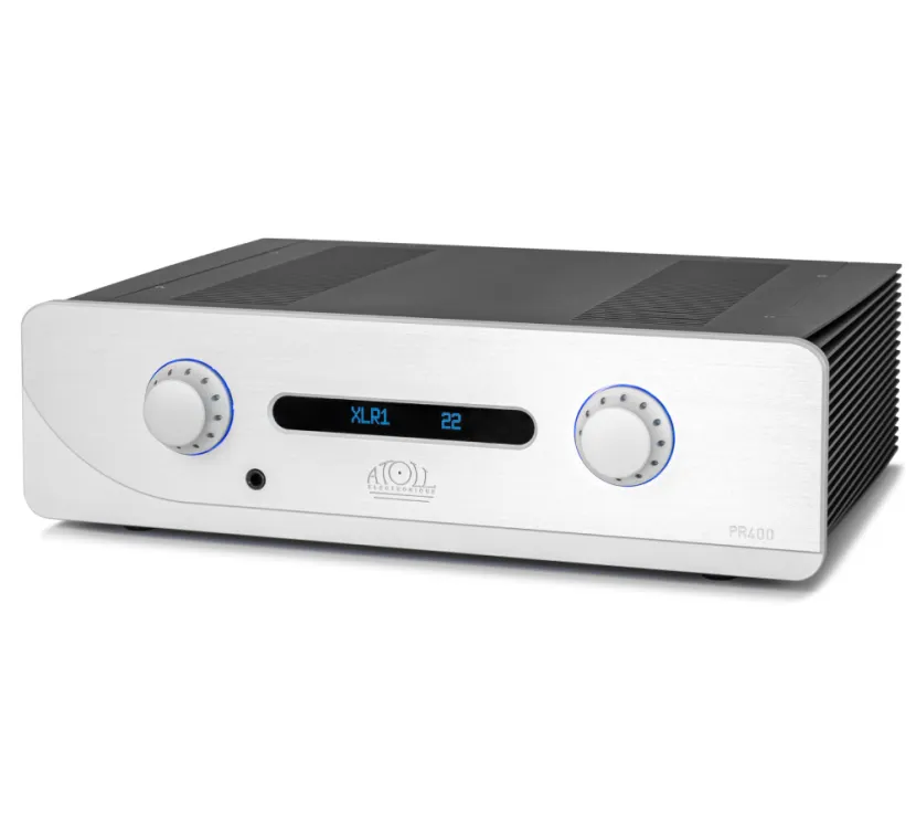 Atoll PR400 (srebrny). Przedwzmacniacz stereo.