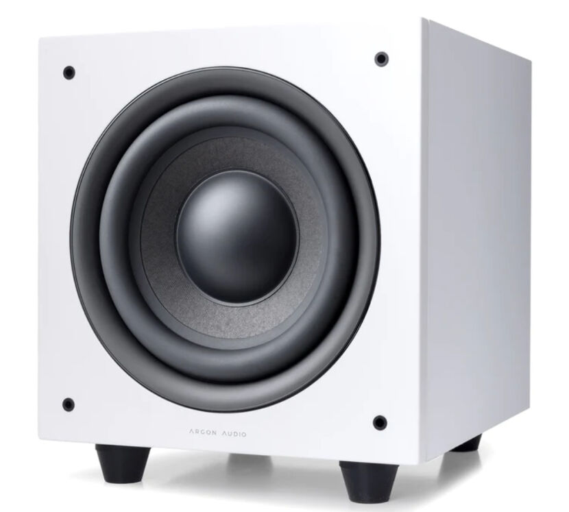 Argon Audio MALMO SUB 8 (biały). Subwoofer aktywny.