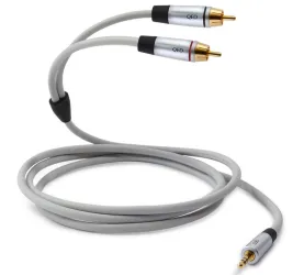 QED Performance QE7734. Przewód mini-jack - 2xRCA (1.5m).