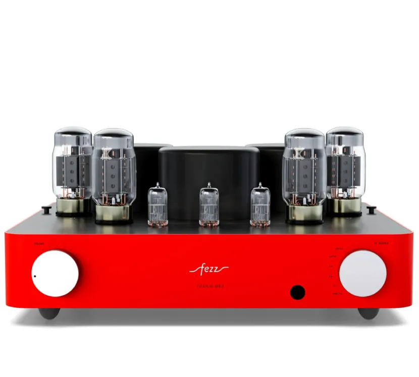 Fezz Audio Titania EVO Mk2 (burning red). Wzmacniacz lampowy.