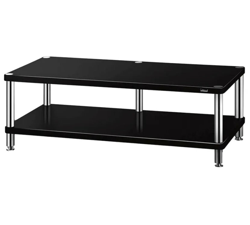 Solidsteel HW-2 (czarny połysk). Stolik audio.