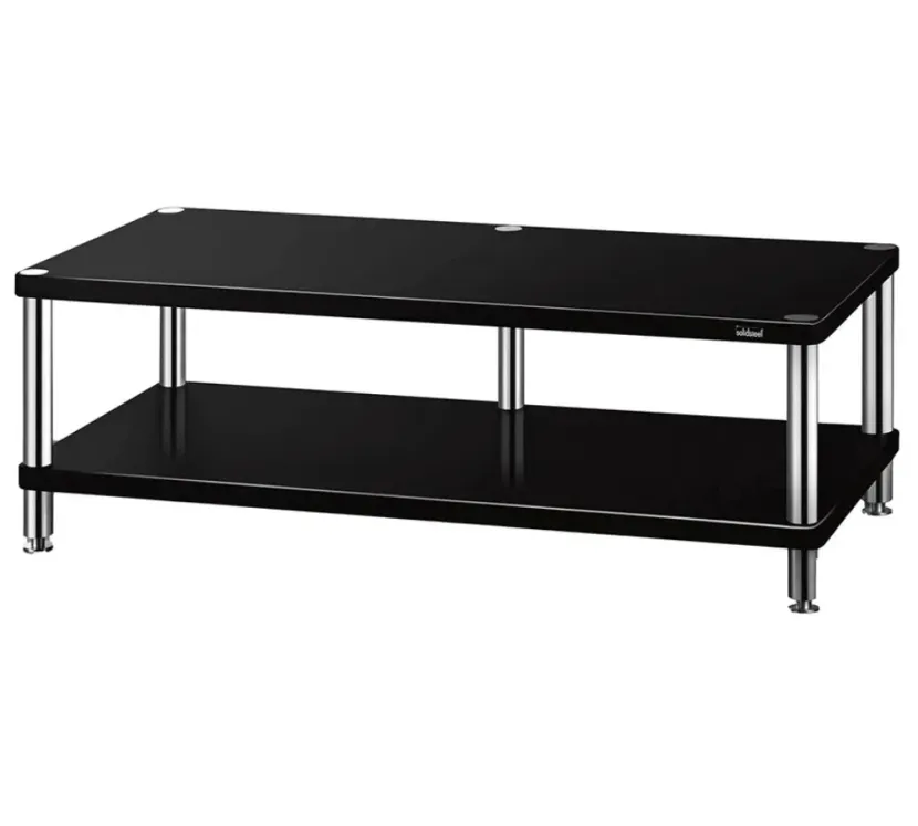 Solidsteel HW-2 (czarny połysk). Stolik audio.