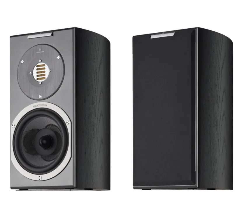Audiovector R1 Arreté (czarny). Kolumny podstawkowe.