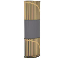 Vicoustic VicTotem Ultra VMT (grey - metallic gold). Panel akustyczny (trzy moduły).