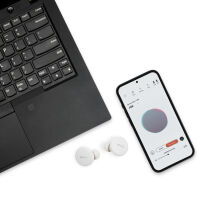 Denon PerL Pro (biały). Bezprzewodowe słuchawki douszne. - 6