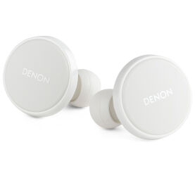 Denon PerL Pro (biały). Bezprzewodowe słuchawki douszne.