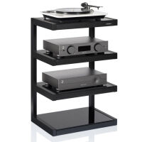 NorStone Esse HiFi (czarny). Stolik audio. - 2