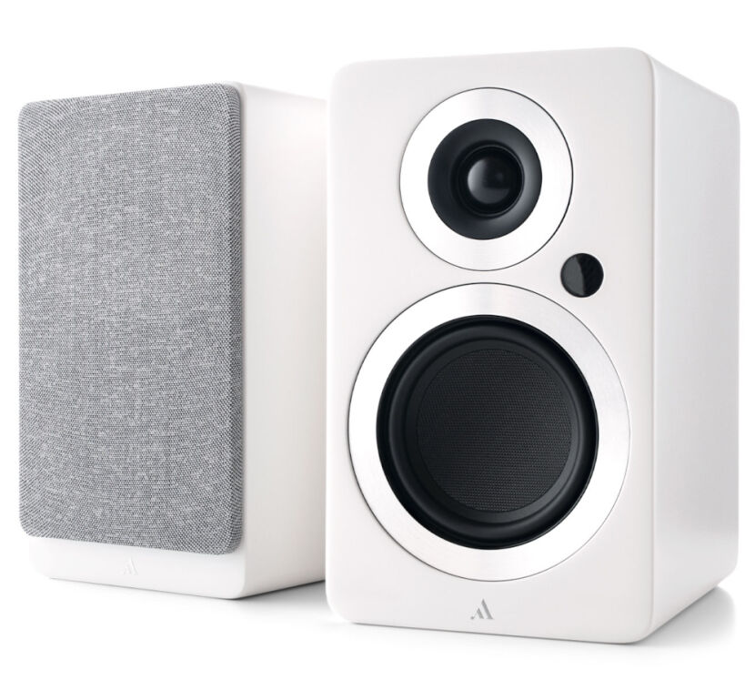 Argon Audio Forte A4 WiFi (biały). Aktywne kolumny podstawkowe.