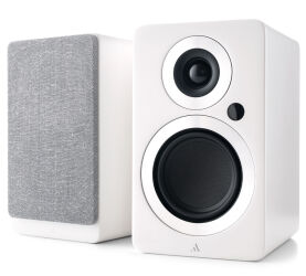 Argon Audio Forte A4 WiFi (biały). Aktywne kolumny podstawkowe.