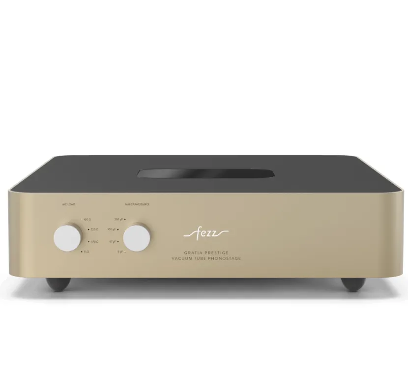 Fezz Audio Gratia Prestige Mk2 EVO (sunlight). Lampowy przedwzmacniacz gramofonowy.