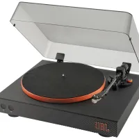 JBL Spinner BT (czarno-pomarańczowy). Gramofon. - 3