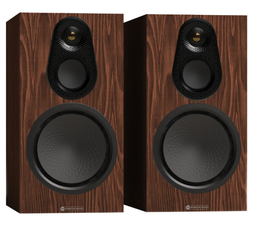 Monitor Audio Silver 100 8G (orzech). Kolumny podstawkowe.