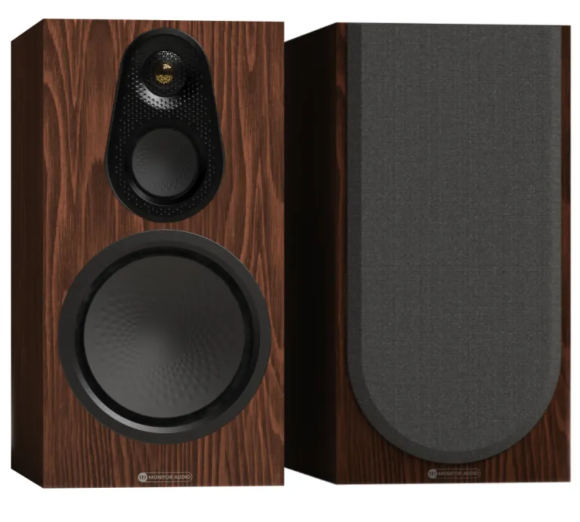 Monitor Audio Silver 100 8G (orzech). Kolumny podstawkowe.