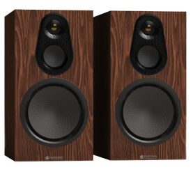 Monitor Audio Silver 100 8G (orzech). Kolumny podstawkowe.