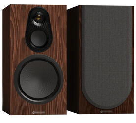 Monitor Audio Silver 100 8G (orzech). Kolumny podstawkowe.