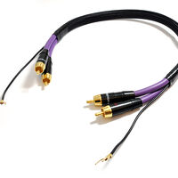 Melodika MDPH10. Przewód gramofonowy 2xRCA (1m). - 3