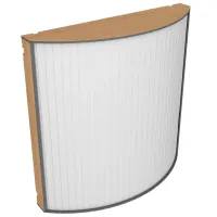 Vicoustic Cinema Round Ultra VMT (natural white). Panel akustyczny (kpl. 2 sztuk). - 5