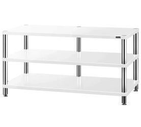 Solidsteel HW-3L (biały połysk). Stolik audio.